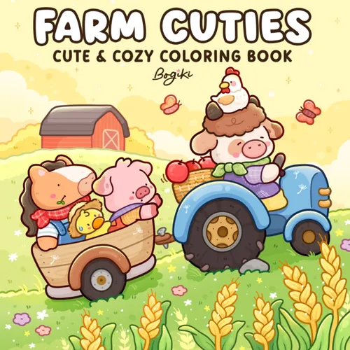 FarmCutiesColoringBook